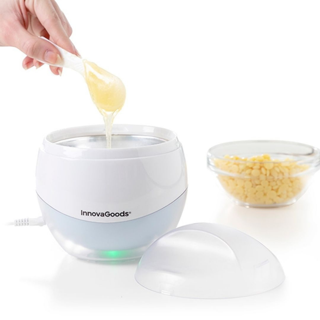 Vaska sildītājs matu noņemšanai