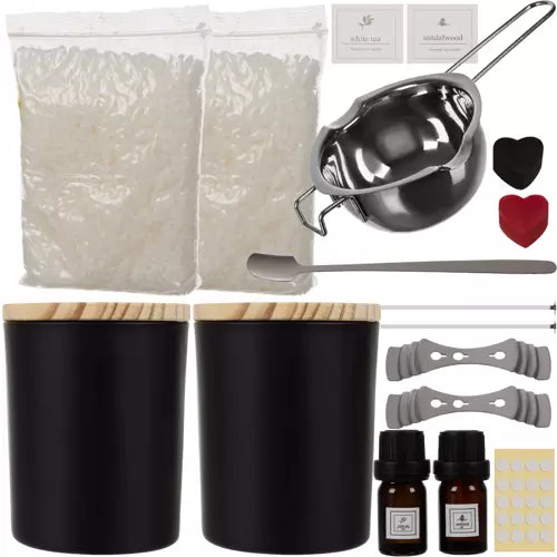 DIY sveču izgatavošanas komplekts - 2 gab.