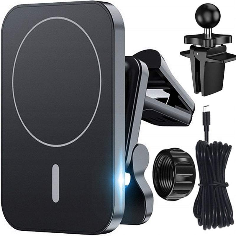 Automašīnas telefonu lādētājs bezvadu