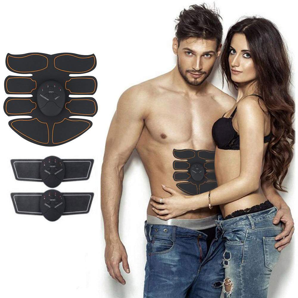 Muskuļu trenažieris EMS elektro-stimulators presei, vēderam, rokām