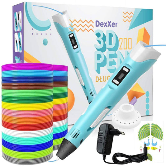 3D pildspalva + 200 metri kasetne un grāmata ar idejām