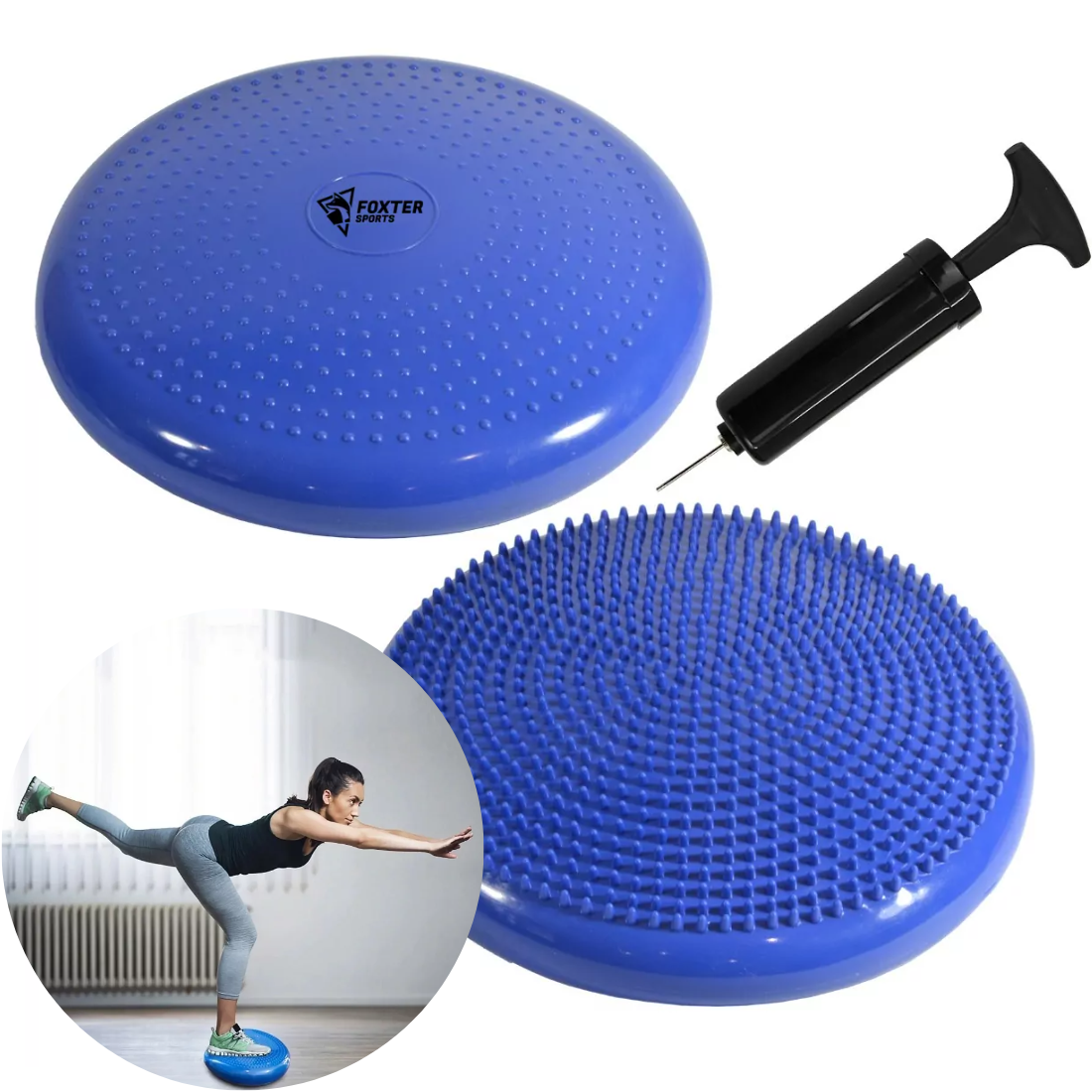 Fitnesa balansa bumba rehabilitācijai