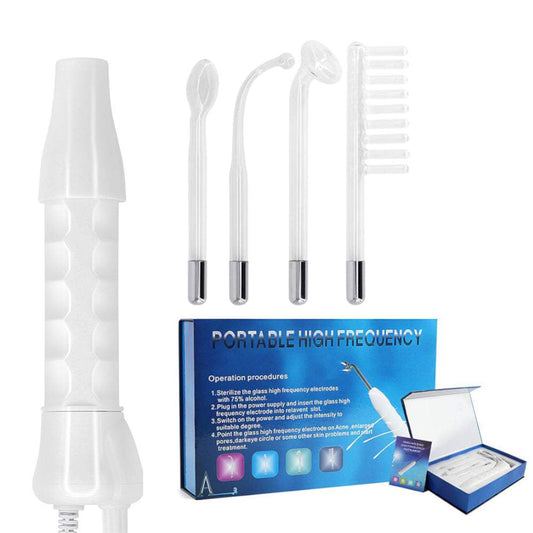 Darsonvāls, augstfrekvences ierīce, ar 4 maināmiem uzgaļiem