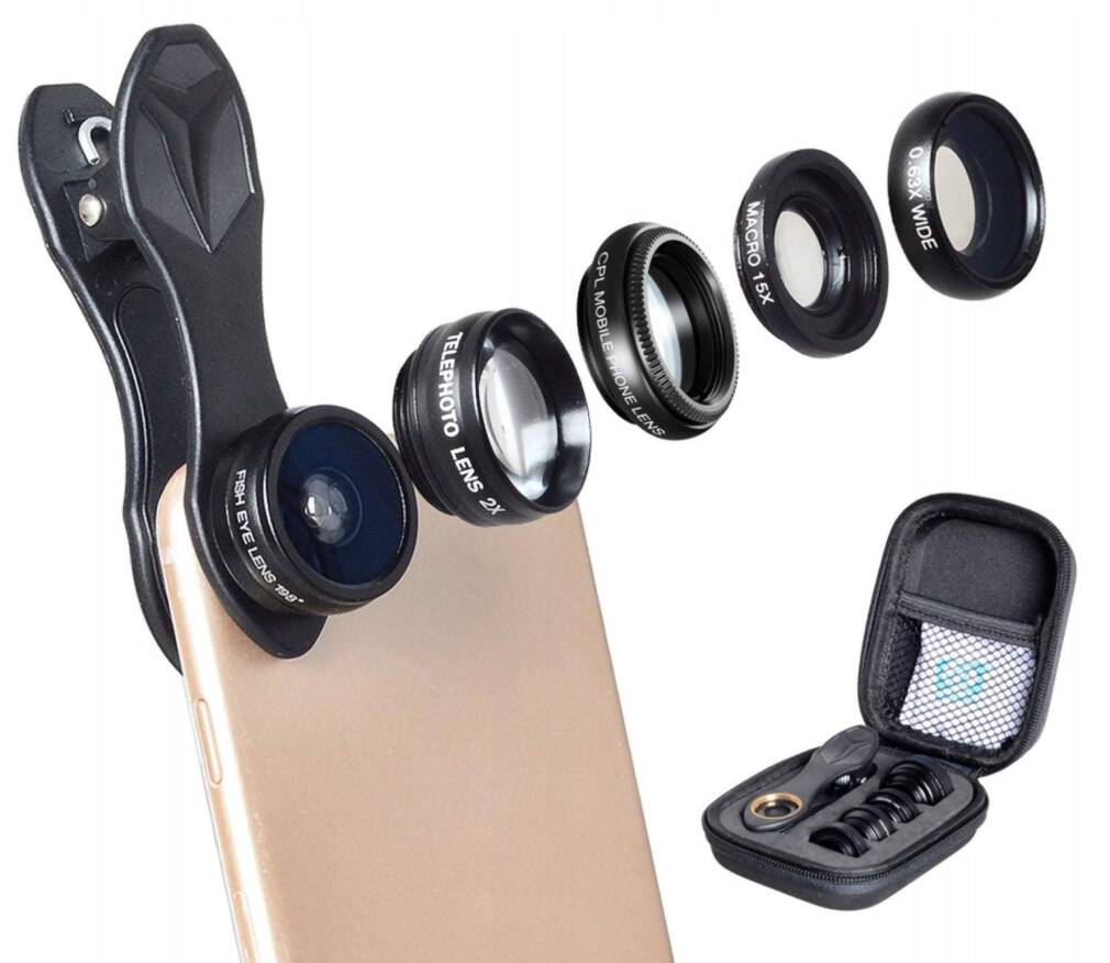 Telefona lēcu komplekts