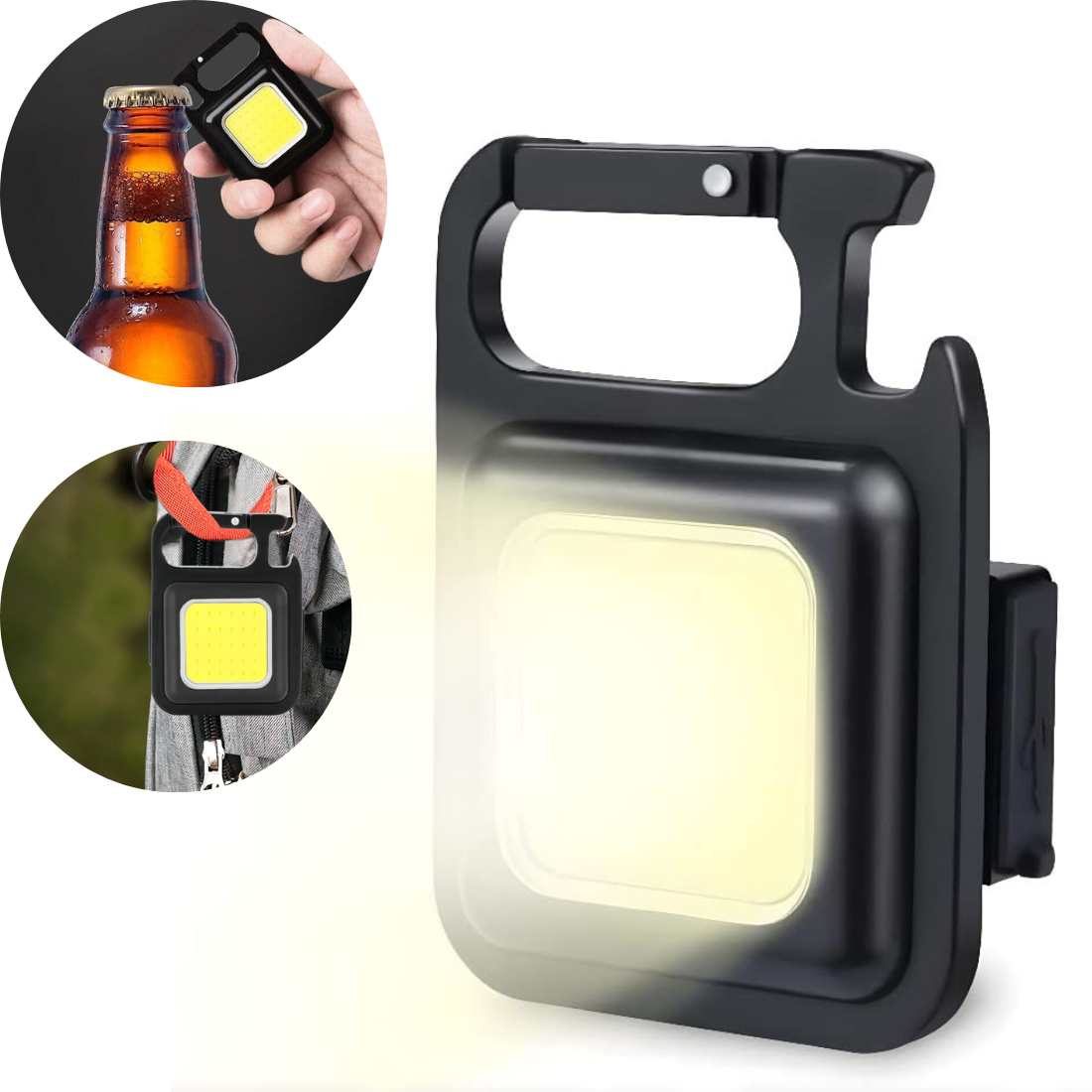 Lukturis atslēgu piekariņš