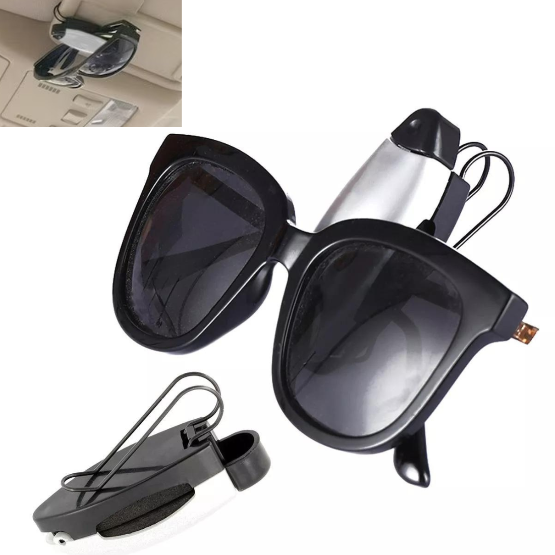 Briļļu turētājs automašīnai