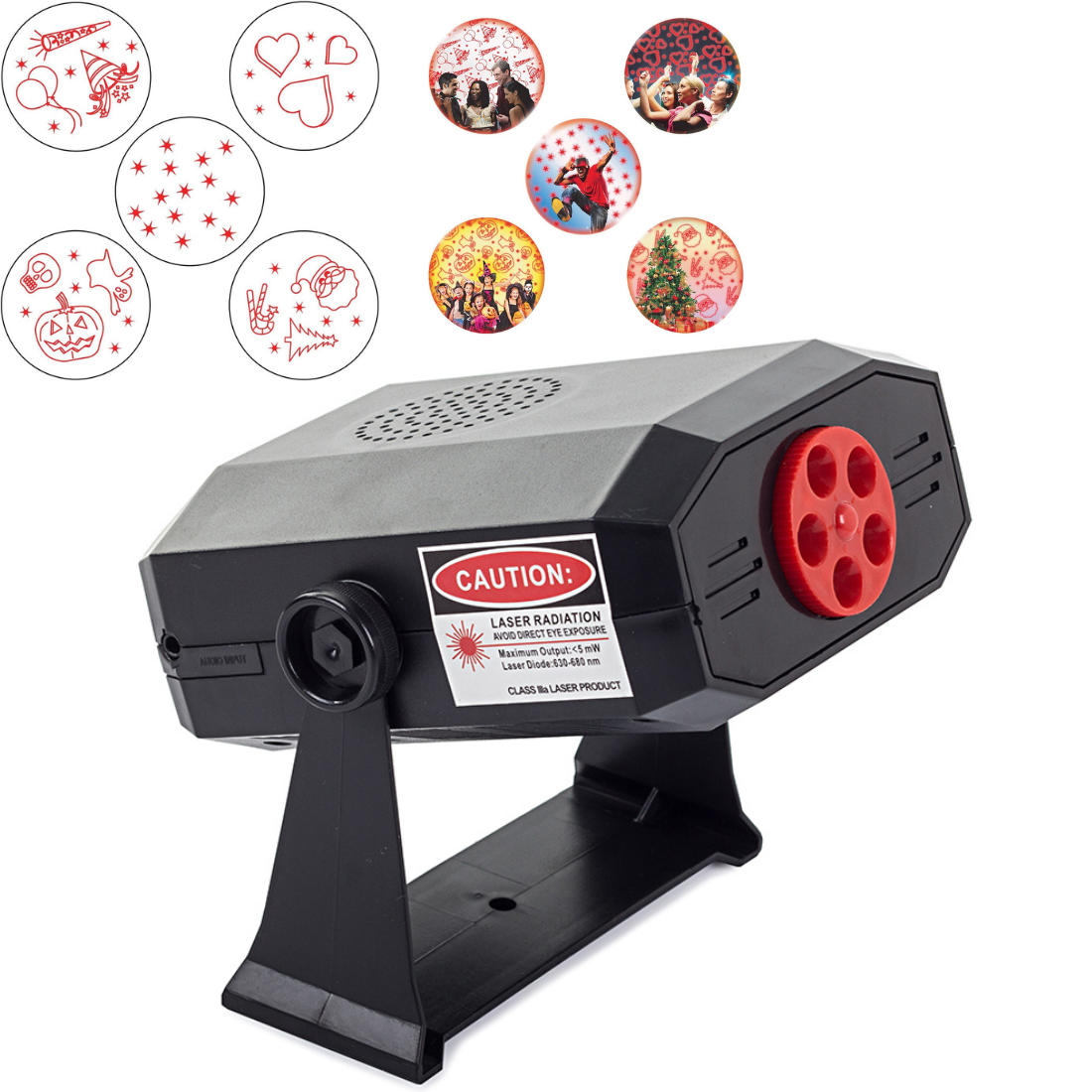 Gaismas projektors svētkiem