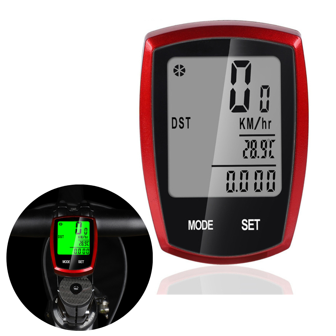 Velosipēda Dators, Spidometrs