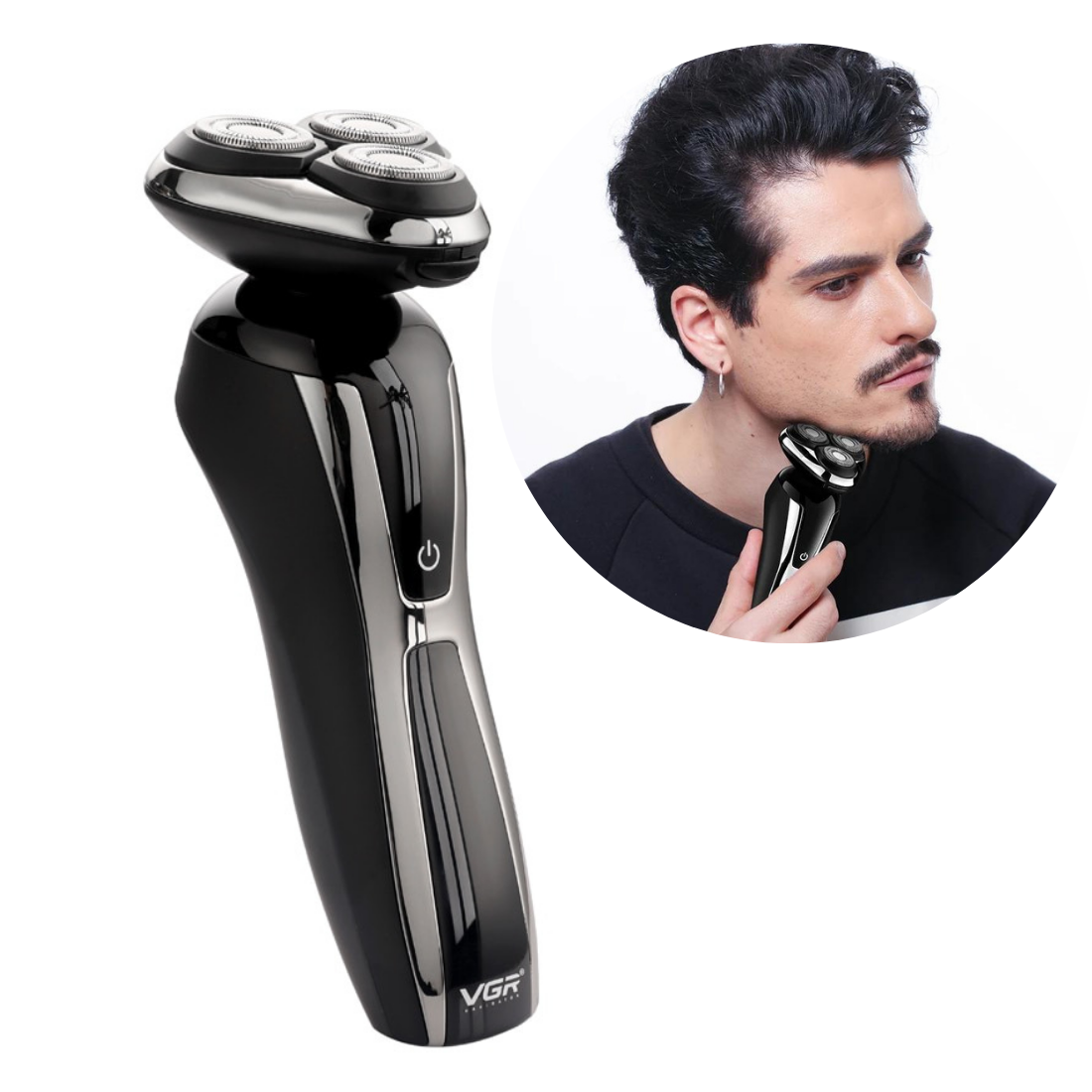 Elektriskais skuveklis bārdai bezvadu