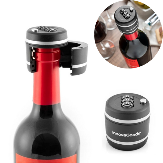 Slēdzene vīna pudelēm ar kodu