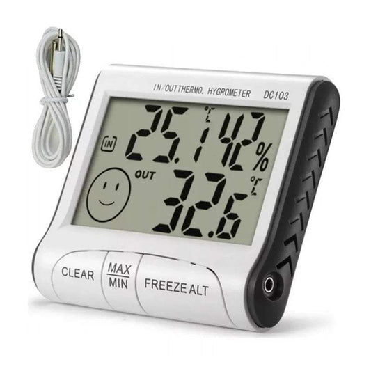 Digitālā laikapstākļu stacija ar ārējo sensoru - meteostacija ar 8050 zondi