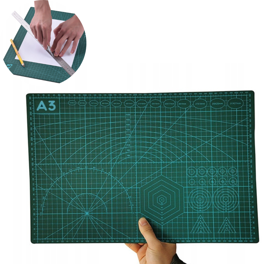 Modelēšanas paklājs A3