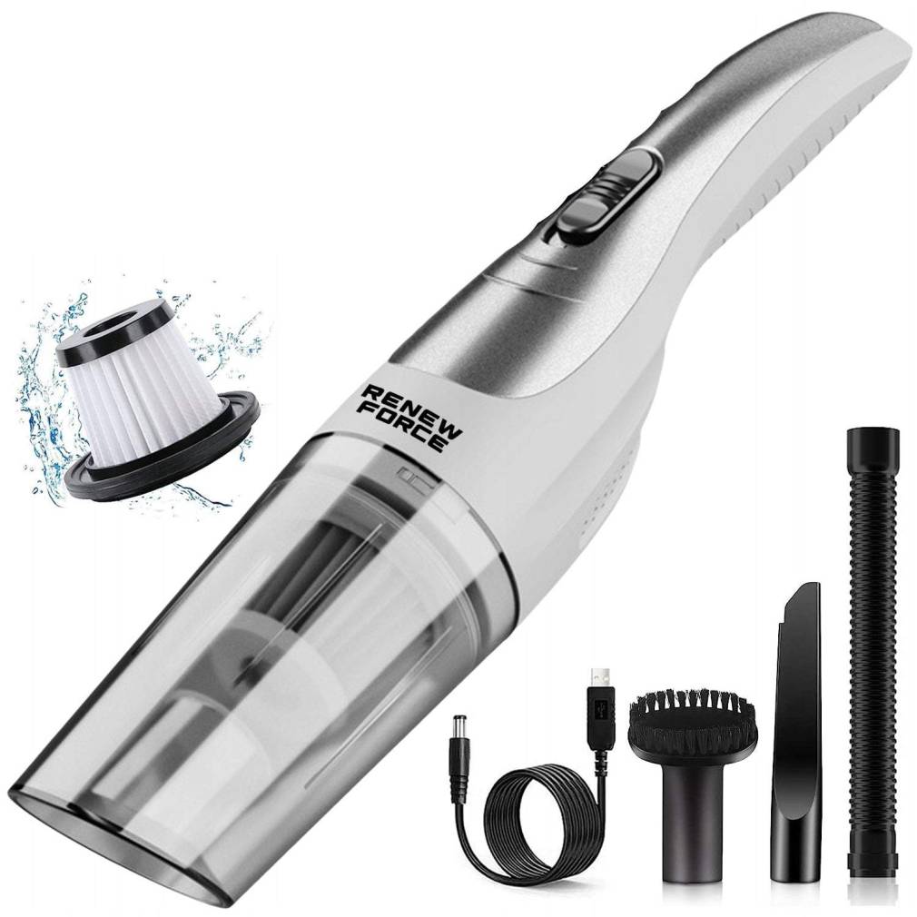 Bezvadu auto rokas putekļsūcējs