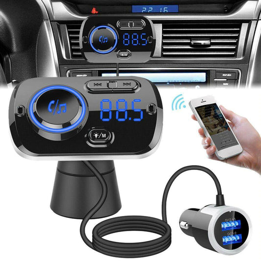 Auto raidītājs, FM modulators,telefona lādētājs,Bluetooth, MP3