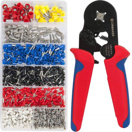 Vadu gofrētājs - vadu savienotāju izolācijas komplekts ar instrumentu noņemšanai