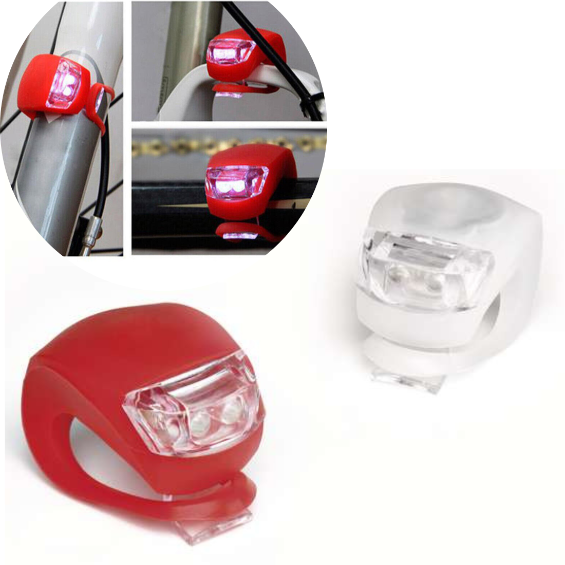 Velosipēda lukturu komplekts