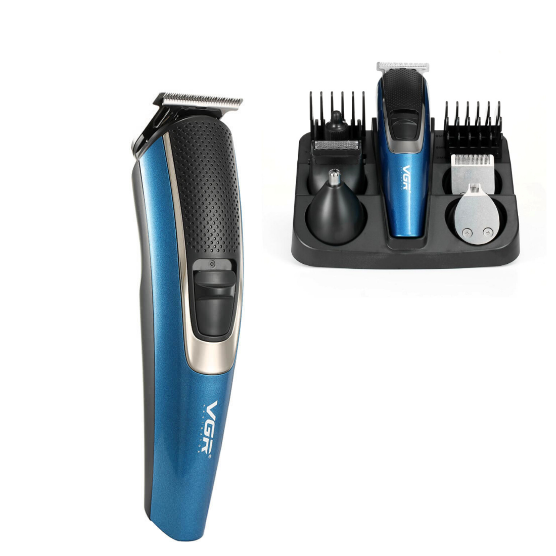 Matu un bārdas trimmeris, deguna, ausu bezvadu skūšanās mašīna 5in1