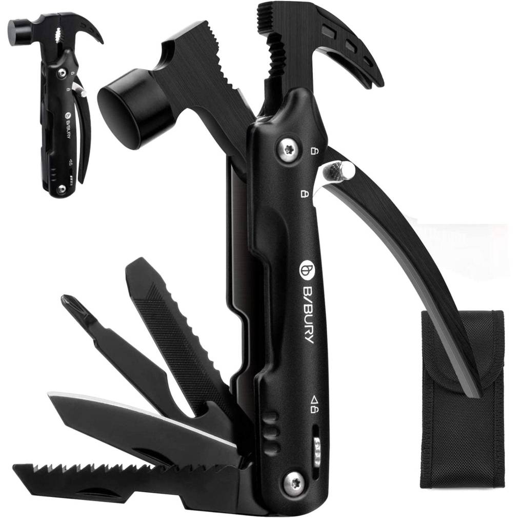 Daudzfunkcionāls rīks ar āmuru, 12 funkcijas