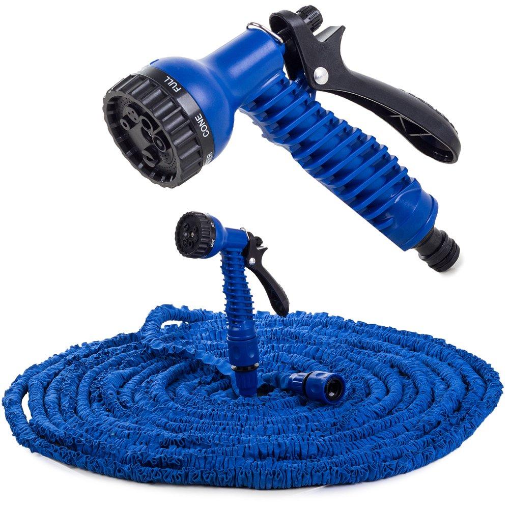 Dārza šļūtene ar izsmidzināšanas pistoli 20m - 60m