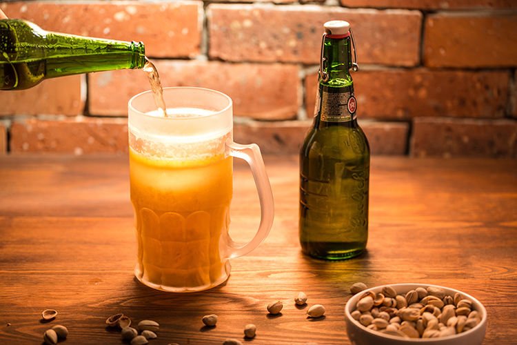 Ledus alus krūze "CHILLER XXL" 650 ml - zeltaina