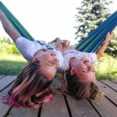 Divvietīgs dārza šūpuļtīkls