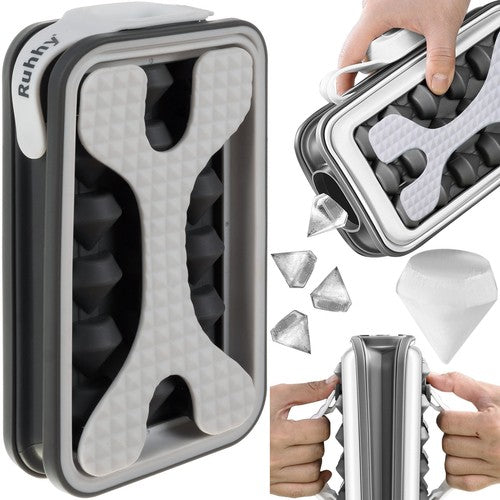 Silikona ledus kubiņu veidne