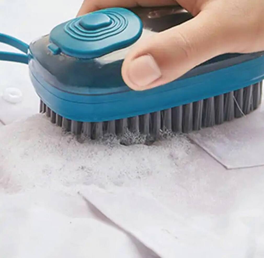 Birstīte dispenseris ar škidruma nodalījumu