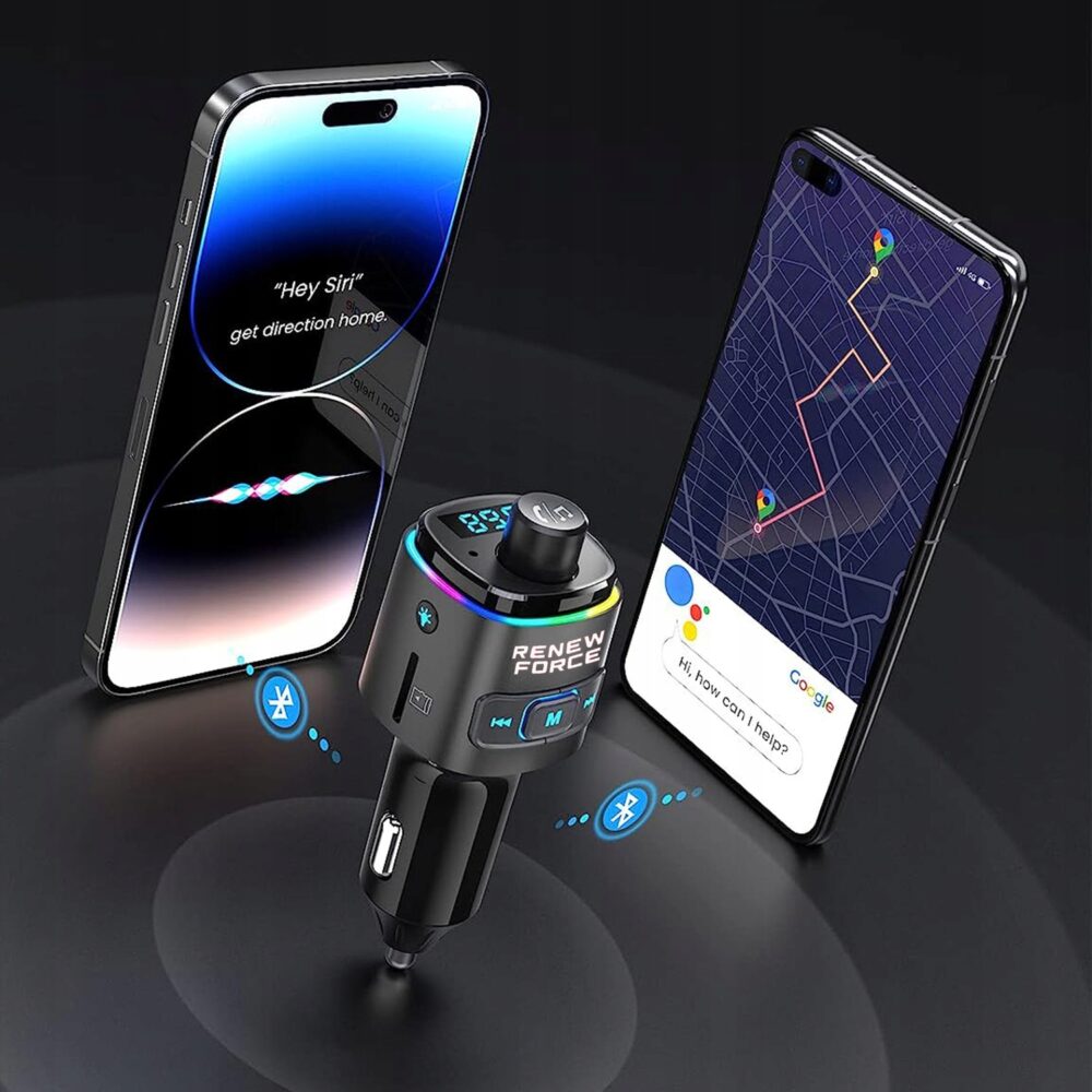 Bluetooth FM automašīnas raidītājs