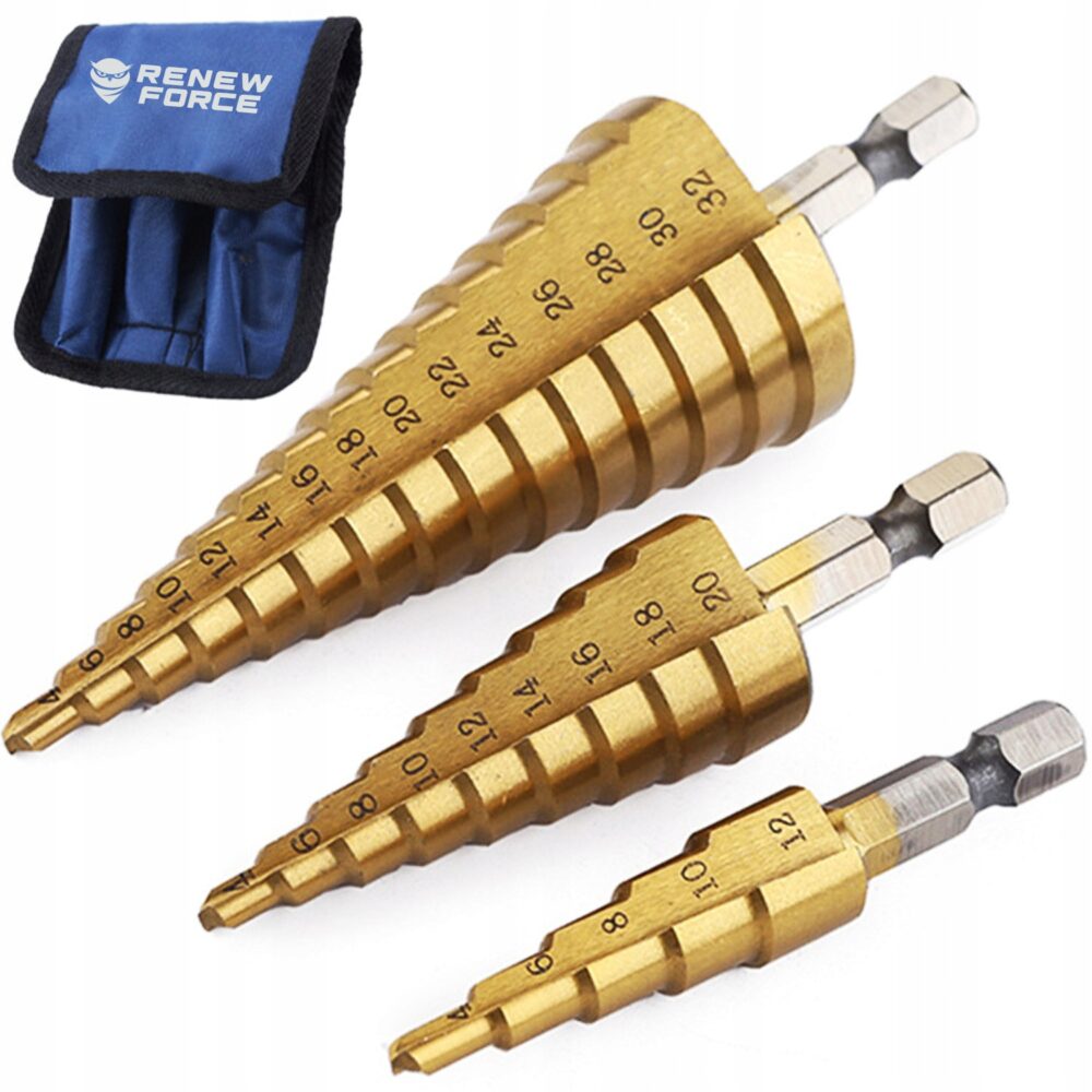 Zelta konusveida urbji komplekts