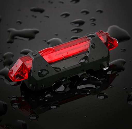 USB aizmugurējais velosipēda lukturis