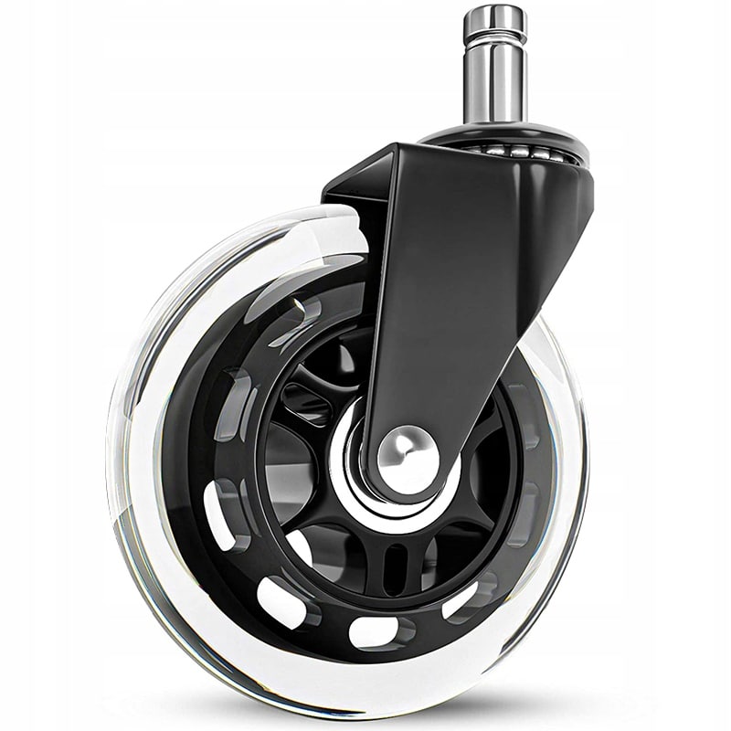 Gumijas riteņi krēslam