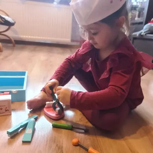 Zobārsta komplekts koka