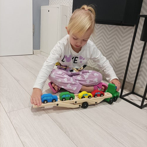 Koka kravas automašīna - evakuators + automašīnu komplekts