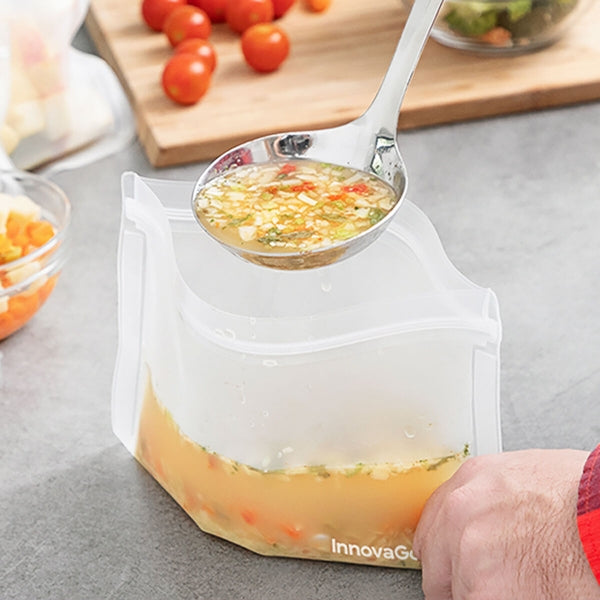 Atkārtoti lietojams pārtikas maisiņu komplekts