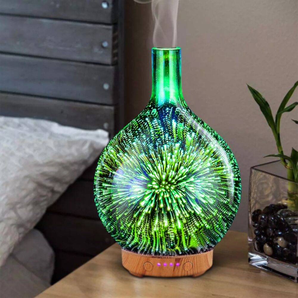 Ultraskaņas gaisa mitrinātājs ar RGB spīdumu