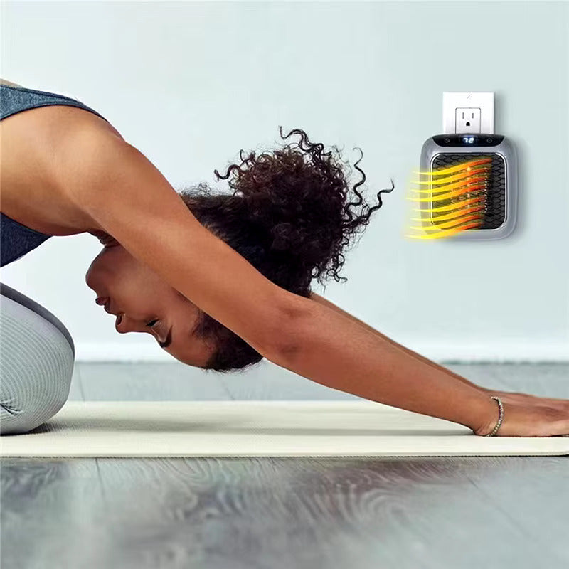 Elektriskais kompaktais sildītājs 800W ar tālvadības pulti