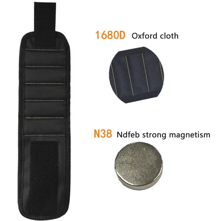 Magnētiskā aproce ērtai instrumentu pārvaldībai