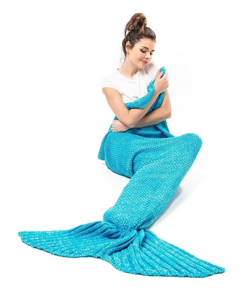 Mermaid astes sega luksusa - SEA BLUE