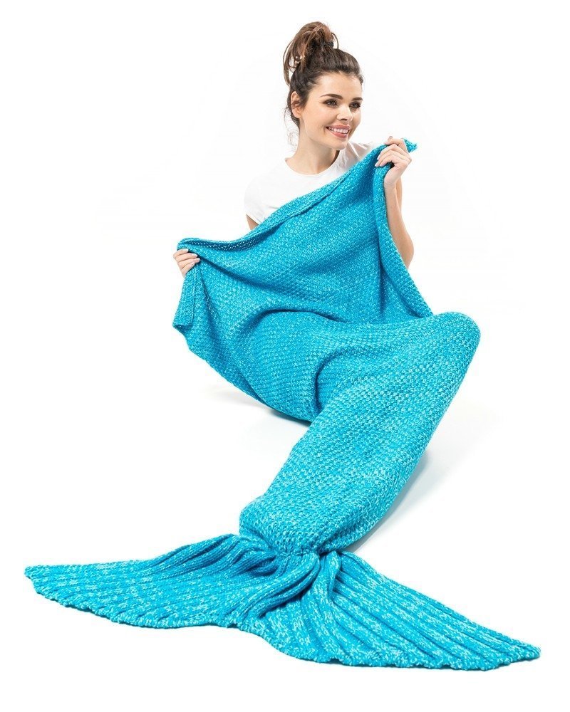 Mermaid astes sega luksusa - SEA BLUE