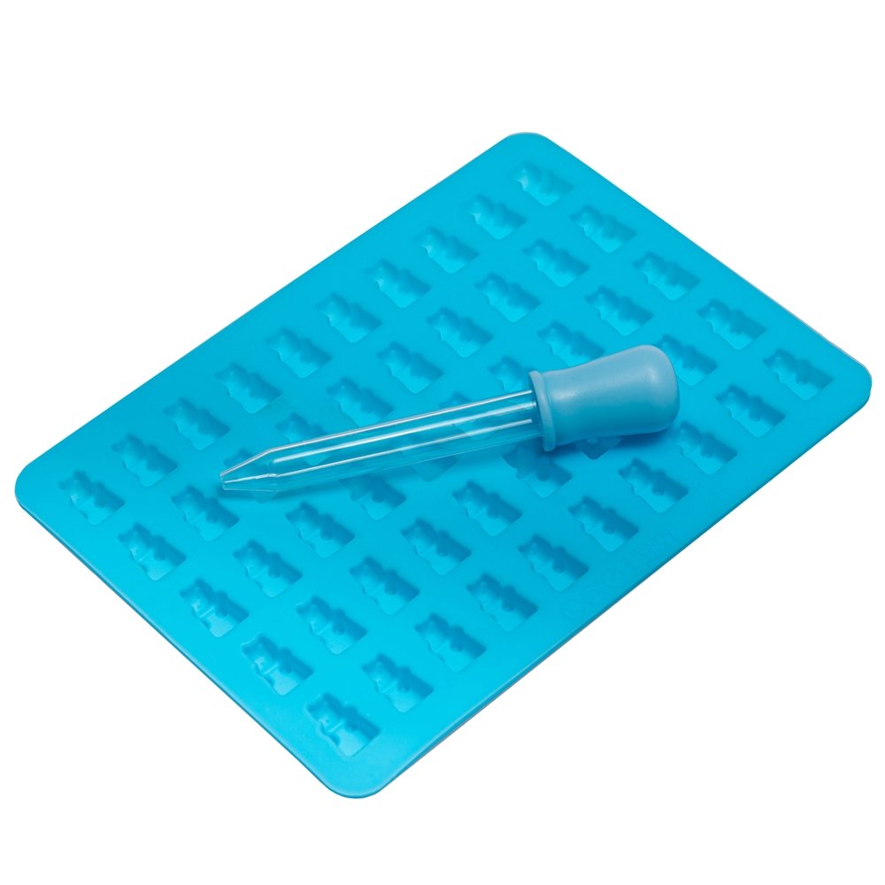 Gumijlāču želeja, šokolāde, ledus veidne