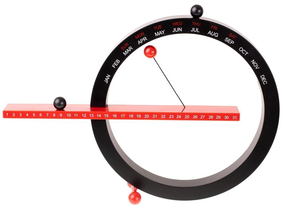 Magnētiskais kalendārs (pastāvīgais) MELNS