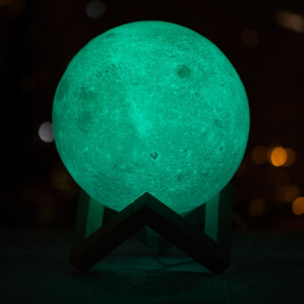 3D lampa - LUNA - 16 krāsas