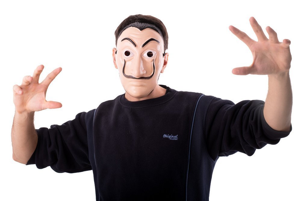 Salvadora Dalī maska