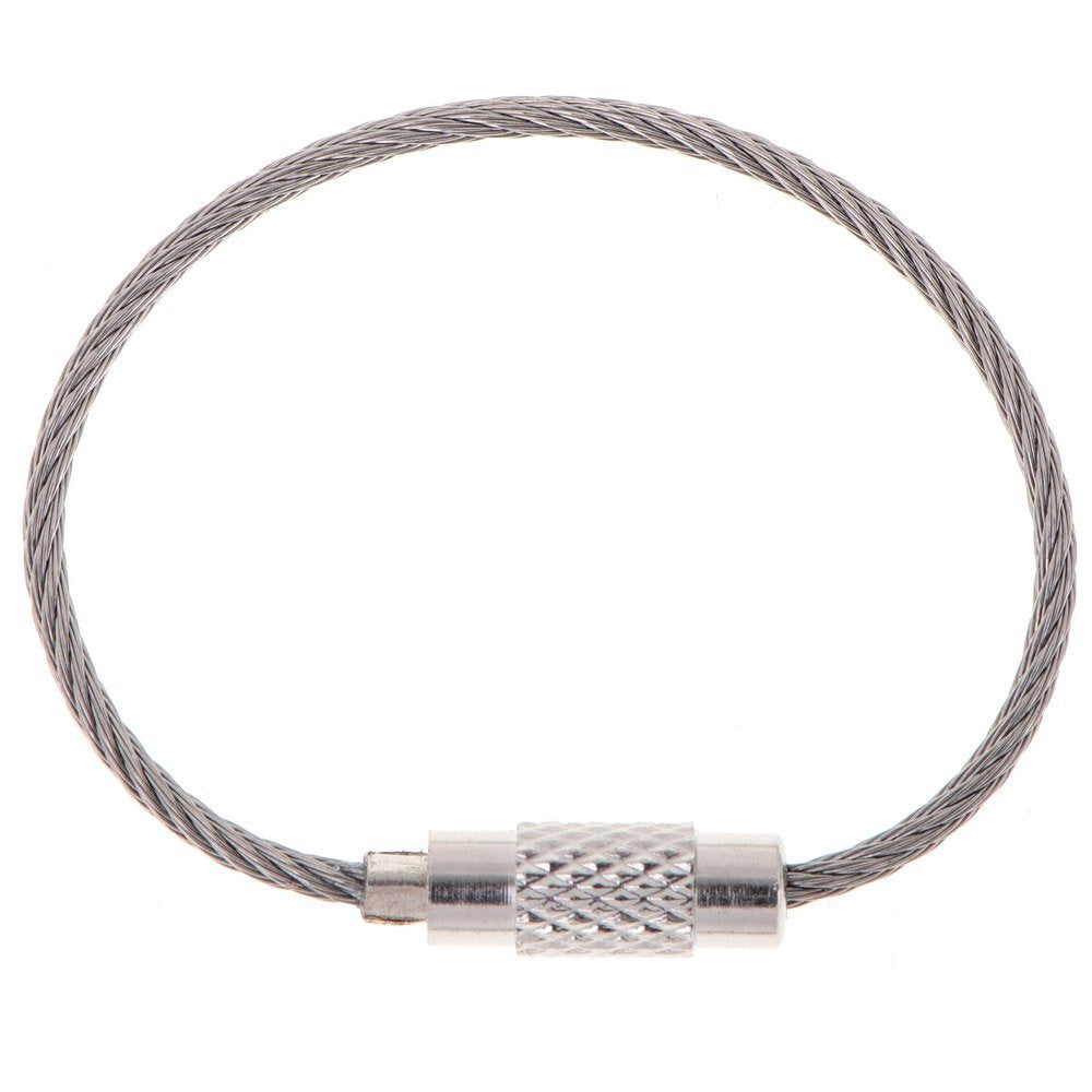 Nerūsējošā tērauda stiepļu atslēgu piekariņš 5 gab