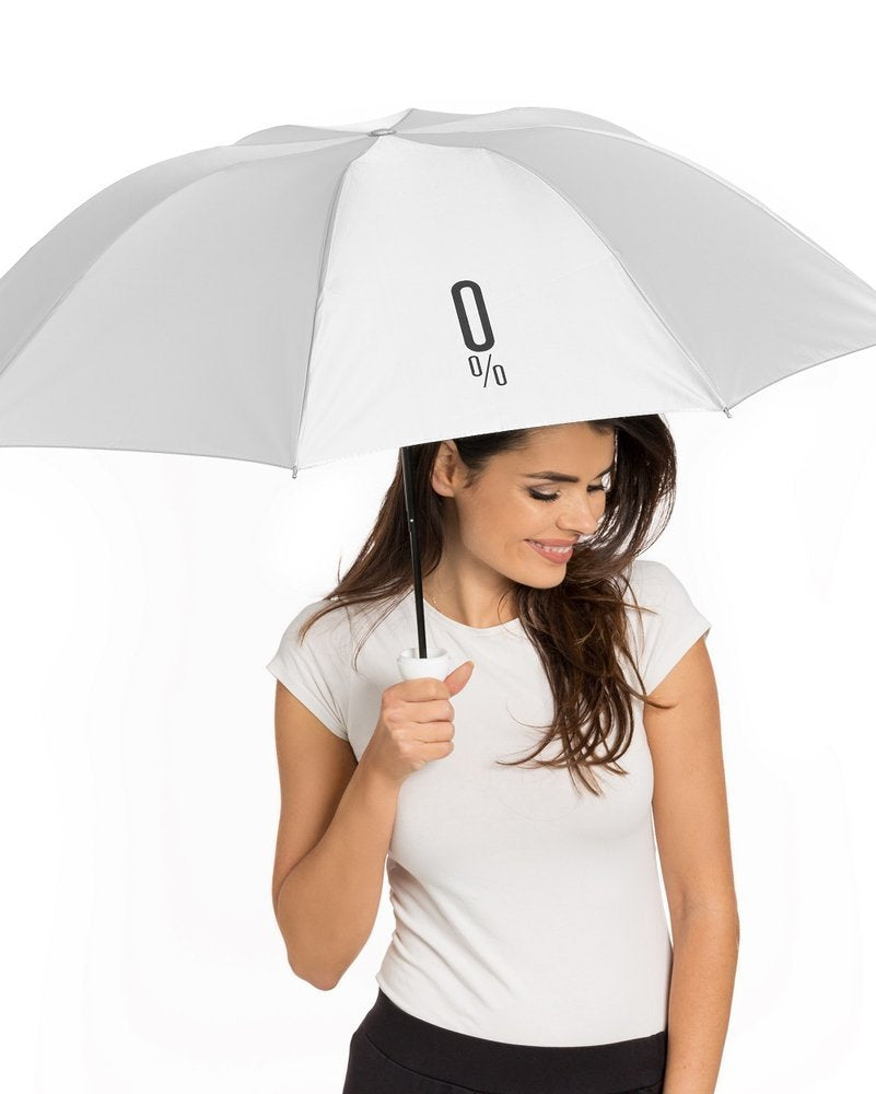 Pudeļu lietussargs - sudrabs