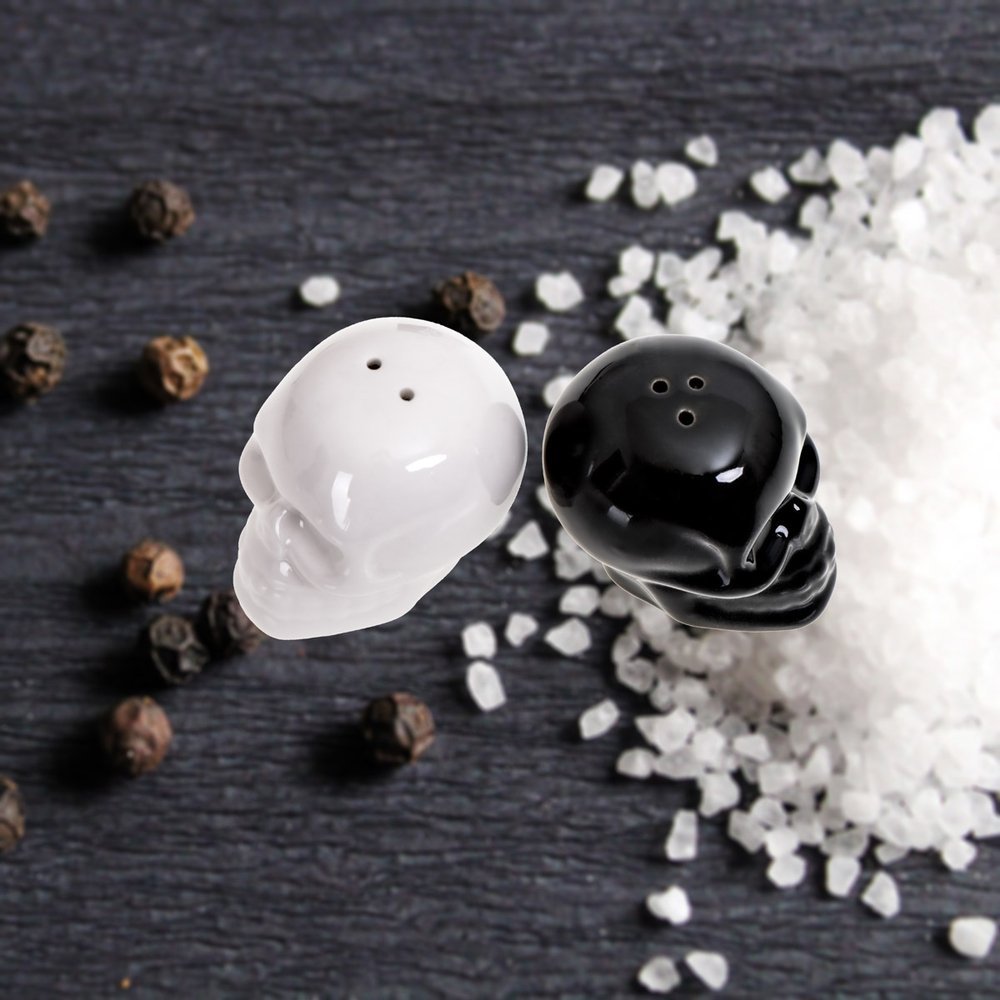 Sāls un piparu kratītāji SKULLS