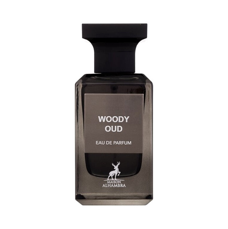 Maison Alhambra Woody Oud, Parfimērijas ūdens (EDP) Unisex