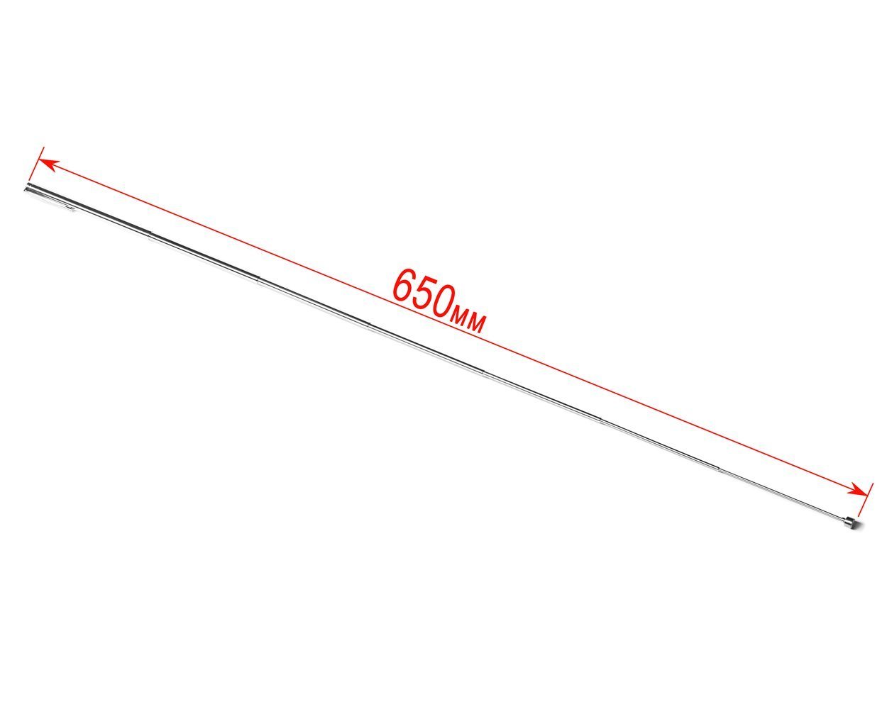 Teleskopiska magnētiskā nūja