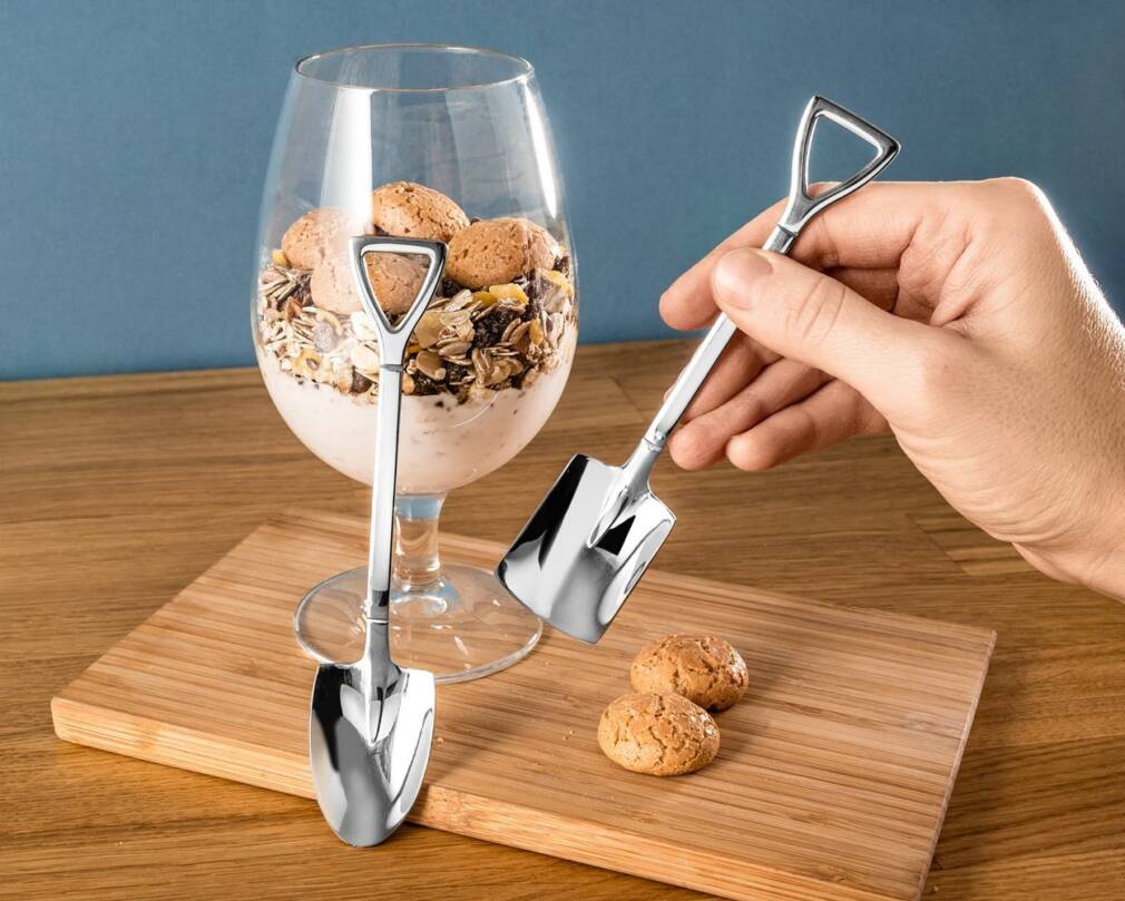 Lāpstas tējkarotes 2 gab.