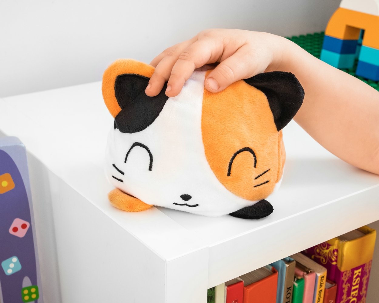 Apgriežama plīša rotaļlieta - kaķis